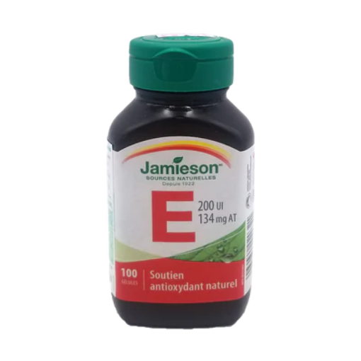 圖片 Jamieson 健美生 Vitamin E 200 IU 134 mg AT 100 粒