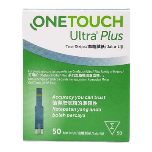 圖片 Onetouch Ultra plus 50 血糖試紙 50片