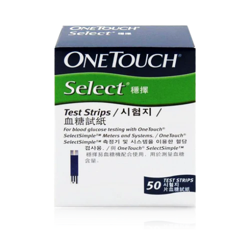 圖片 ONETOUCH® Select® Test Strips 穩擇血糖試紙 50 片