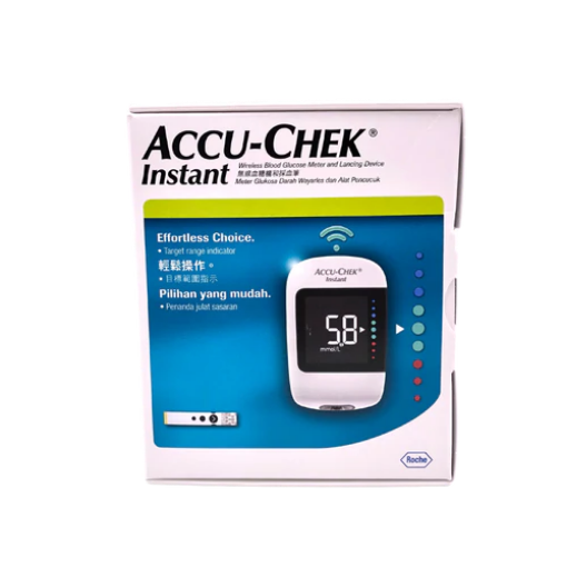 圖片 Accu-Chek Instant 逸智血糖機和採血筆