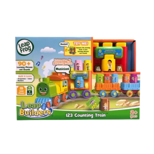 圖片 【購物滿 $200 可用 $54.9 加購】LeapFrog Leap Builders 123 Counting Train ( 適合 2 + )