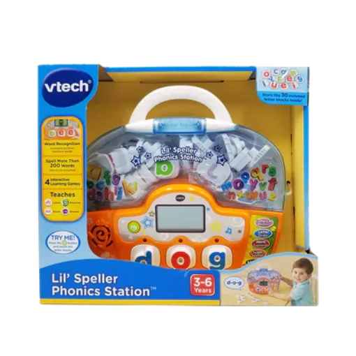 圖片 【購物滿 $200 可用 $54.9 加購】Vtech Lil' Speller Phonics Station 英語串字學習機 ( 適合 3 - 6 歲 )