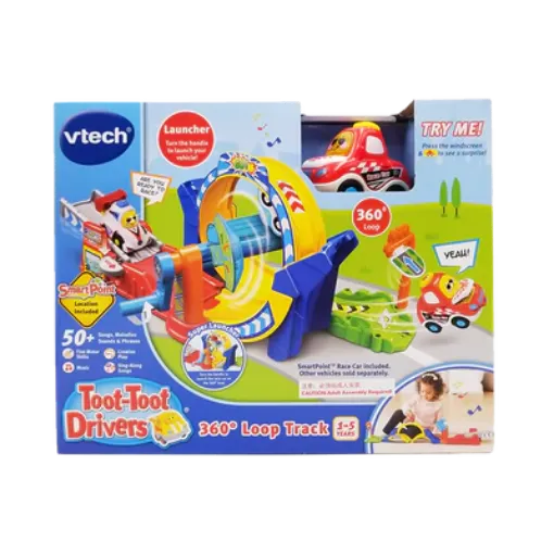 圖片 【購物滿 $200 可用 $54.9 加購】Vtech Toot-Toot Drivers 360° Loop Track ( 適合 1 - 5 歲 )