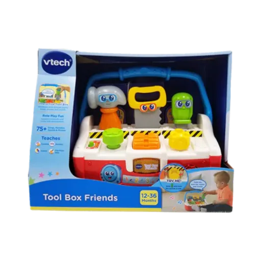 圖片 【購物滿 $200 可用 $59.9 加購】Vtech Tool Box Friends 小小建築師工具箱 ( 適合 12 - 36 個月 )