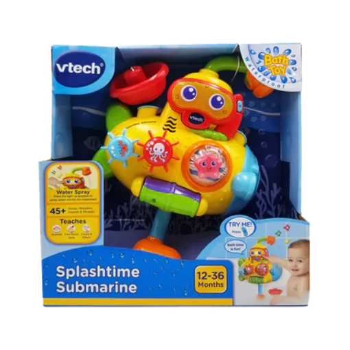 圖片 Vtech Splashtime Submarine 潛水艇玩具套裝 ( 適合 12 - 36 個月 )