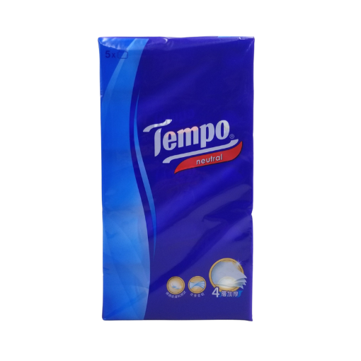 圖片 Tempo 得寶 4層加厚面紙 天然無味