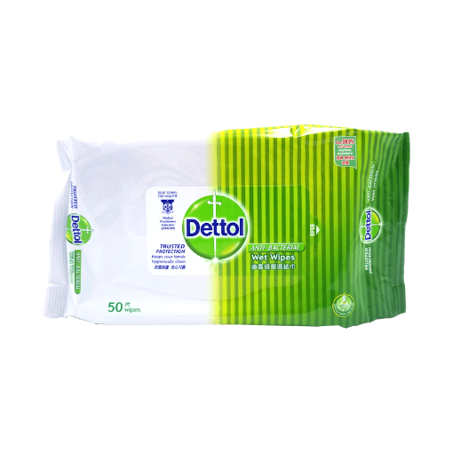 圖片 Dettol 滴露 殺菌濕紙巾 50 片便攜裝