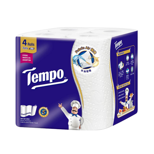 圖片 Tempo 得寶 極吸萬用廚紙 4 卷裝