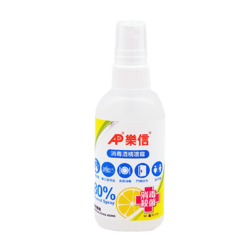 圖片 Advance 樂信 消毒酒精噴霧 檸檬味 80 ml