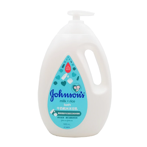 圖片 Johnson’s 強生 牛奶純米沐浴乳 1000 ml