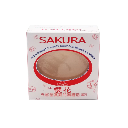 圖片 Sukura 日本櫻花 天然營養嬰兒蜜糖皂 100 g