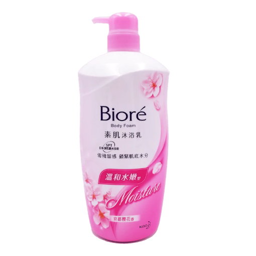 圖片 Biore 碧柔 素肌沐浴乳 溫和水嫩型 1000 ml