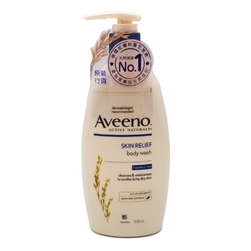 圖片 Aveeno 天然燕麥高效舒緩沐浴露 532 ml