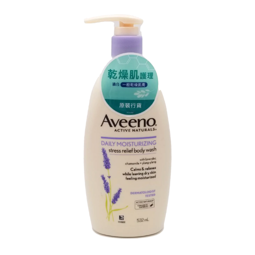 圖片 Aveeno 天然燕麥薰衣草舒壓沐浴乳 532 ml