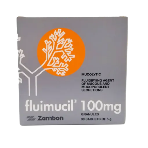 圖片 Fluimucil 橙樹化痰素 100 mg 30 包