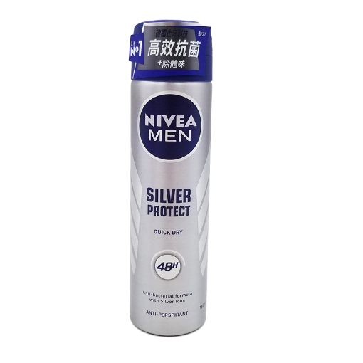 圖片 Nivea 妮維雅 男士 銀離子配方抗菌止汗噴霧香氛 150 ml