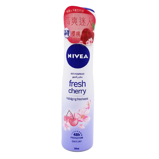 圖片 Nivea 妮維雅 清爽迷人櫻桃止汗噴霧香氛 150 ml