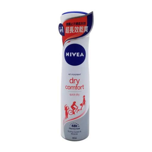 圖片 Nivea 妮維雅 不含酒精止汗噴霧香氛 150 ml