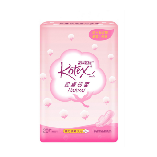 圖片 Kotex 高潔絲 親膚棉面 纖巧護翼日用 23cm 20片