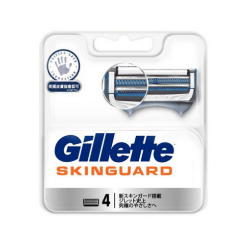 圖片 Gillette 吉列 SkinGuard 紳適系列 剃鬚刀頭 4 片