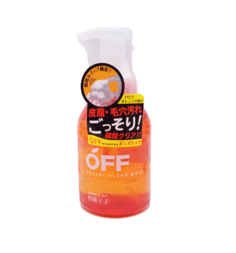 圖片 日本柑橘王子 男士深層潔面泡沫 360 ml