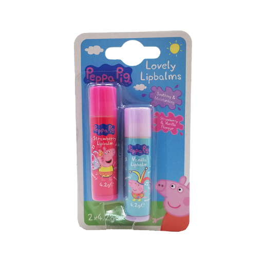 圖片 Kokomo Peppa Pig Lovely Lipbalms 4.2 g x 2