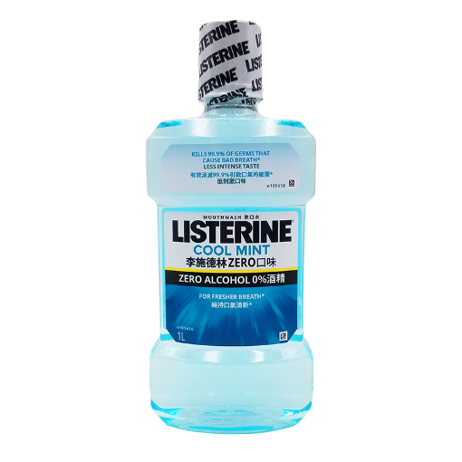 圖片 Listerine 李施德林 ZERO 口味漱口水 1000 ml