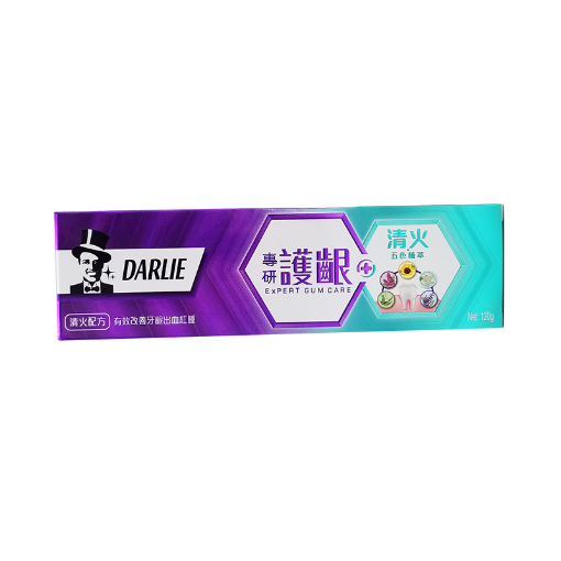 圖片 Darlie 黑人牙膏 黑人專研護齦清火五色植萃牙膏 120 g