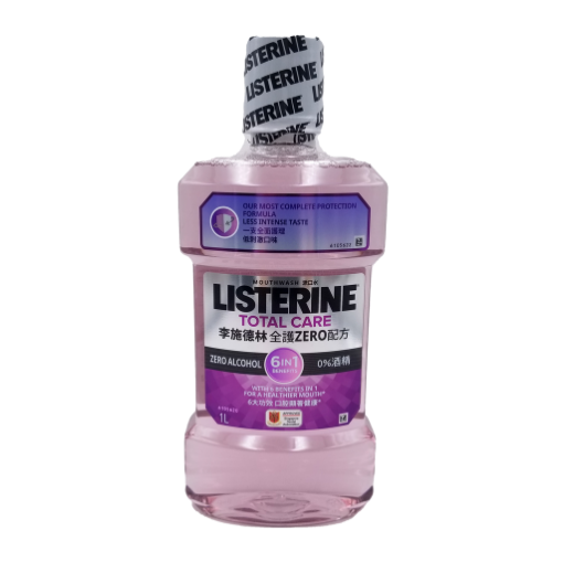 圖片 Listerine 李施德林 全護 ZERO 配方漱口水 1000 ml