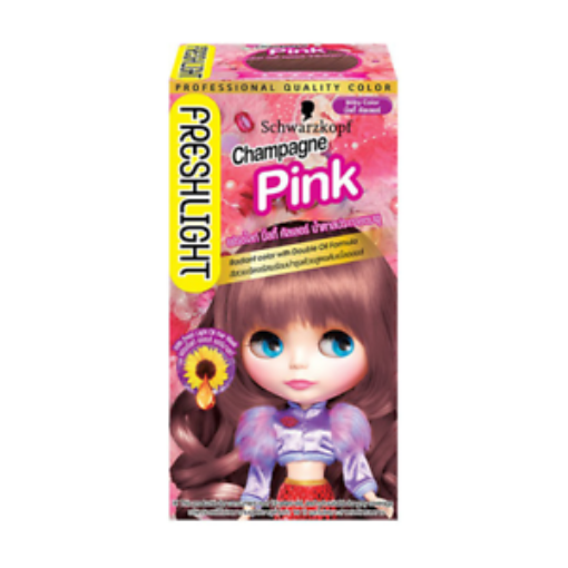 圖片 Schwarzkopf 施華蔻 Freshlight 染髮乳 Champagne Pink 香檳粉