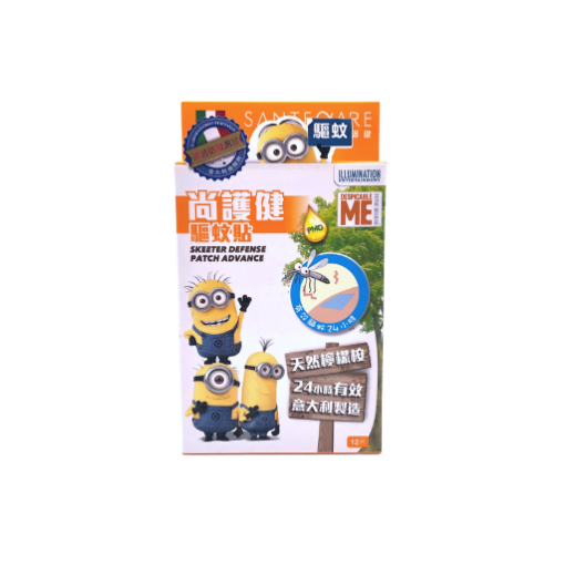 圖片 Santecare 尚護健 MINIONS 驅蚊貼 12 片