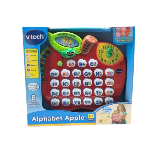 圖片 【買滿 $600 以 $79.90 加購】 Vtech Alphabet Apple 蘋果字母學習機（適合 2 - 5 歲）