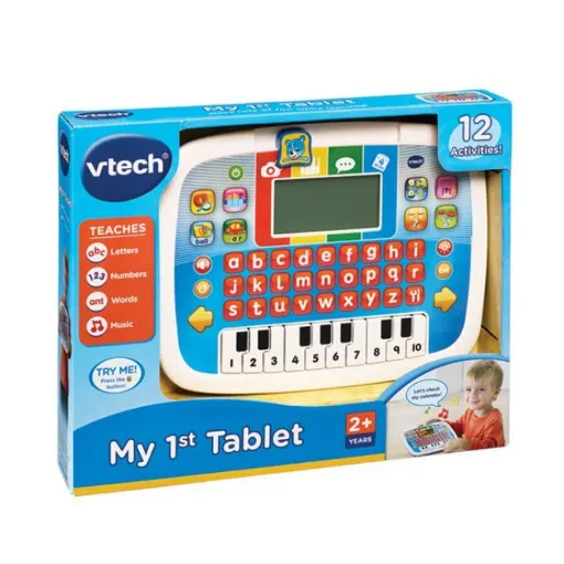 圖片 【買滿 $600 以 $69.90 加購】 Vtech 我的智能小電腦 My First Tablet ( 適合 2 歲或以上)