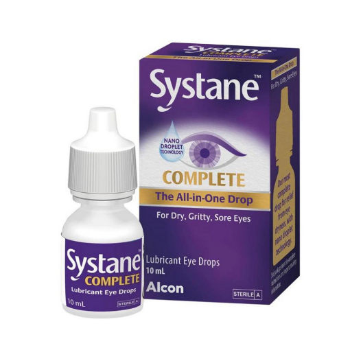 圖片 Alcon 適然 Systane Complete Lubricant Eye Drops 滋潤眼藥水 10 ml