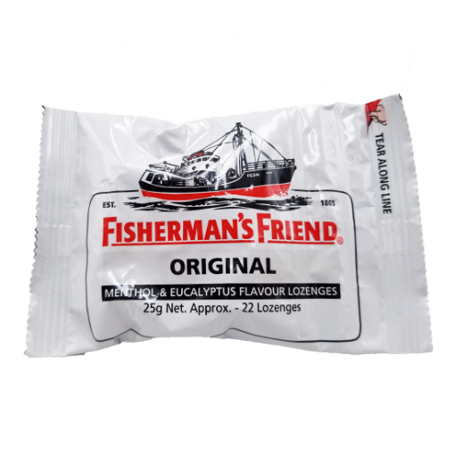 圖片 Fishman's Friend 漁夫之寶 潤喉糖 原味 25 g