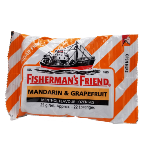 圖片 Fishman's Friend 漁夫之寶 潤喉糖 健怡柑桔西柚味 25 g