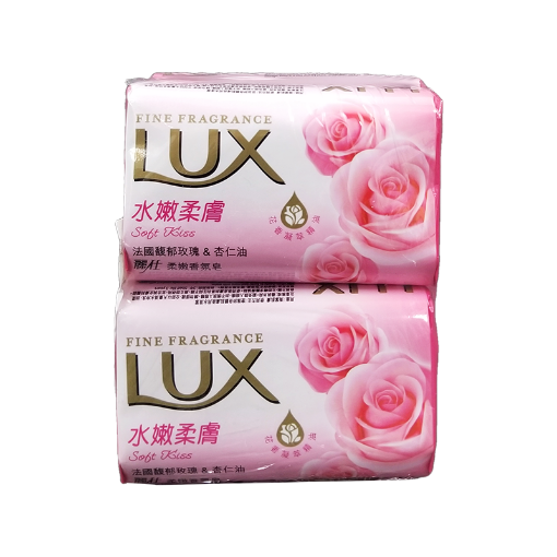 圖片 LUX 麗仕 柔嫩香皂 水嫩柔膚 80 g x 4