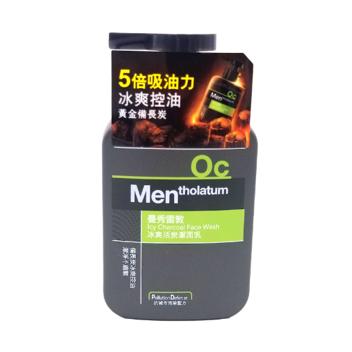 圖片 Mentholatum 曼秀雷敦® 冰爽活炭潔面乳 150 ml