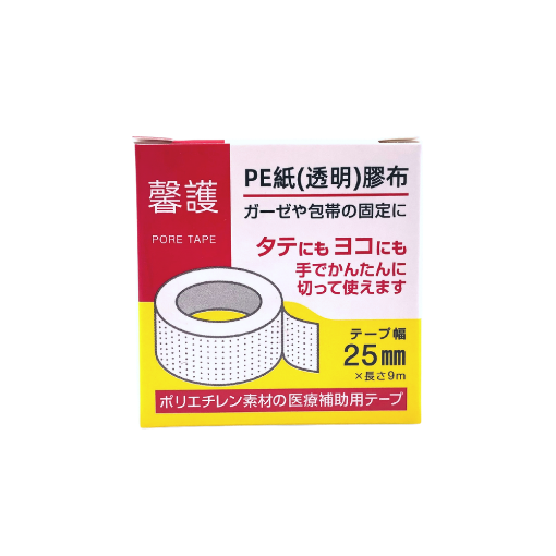 圖片 馨護 PE 紙透明膠布帶 25 mm x 9 m