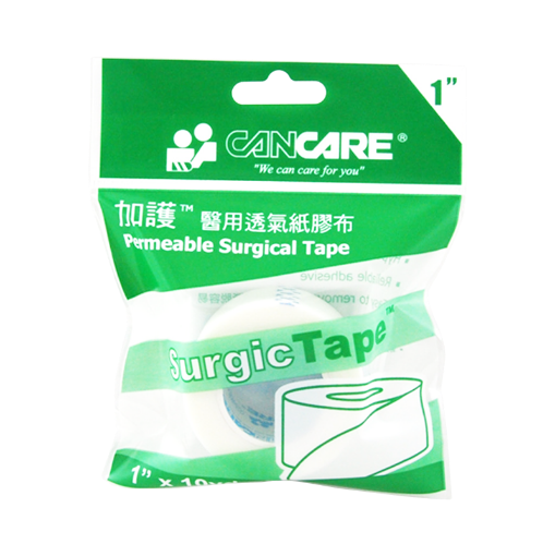 圖片 Cancare 加護 醫用透氣紙膠布 1 x 10 yd