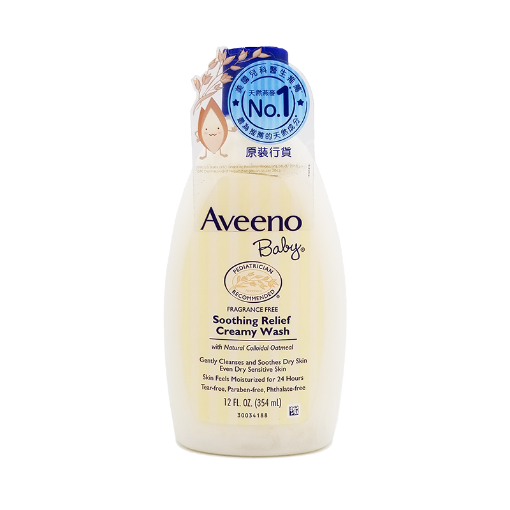 圖片 Aveeno Baby 嬰兒舒緩滋養沐浴乳 354 ml