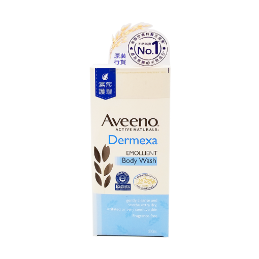 圖片 Aveeno Baby Dermexa 嬰兒舒敏修護沐浴乳 300 ml