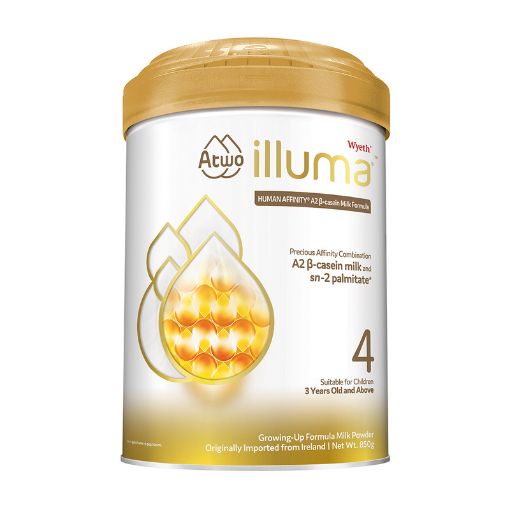 圖片 Illuma® Atwo A2 β-酪蛋白 4號 兒童成長配方奶粉 850克