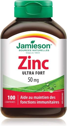 圖片 Jamieson 健美生 Zinc 50mg 100粒